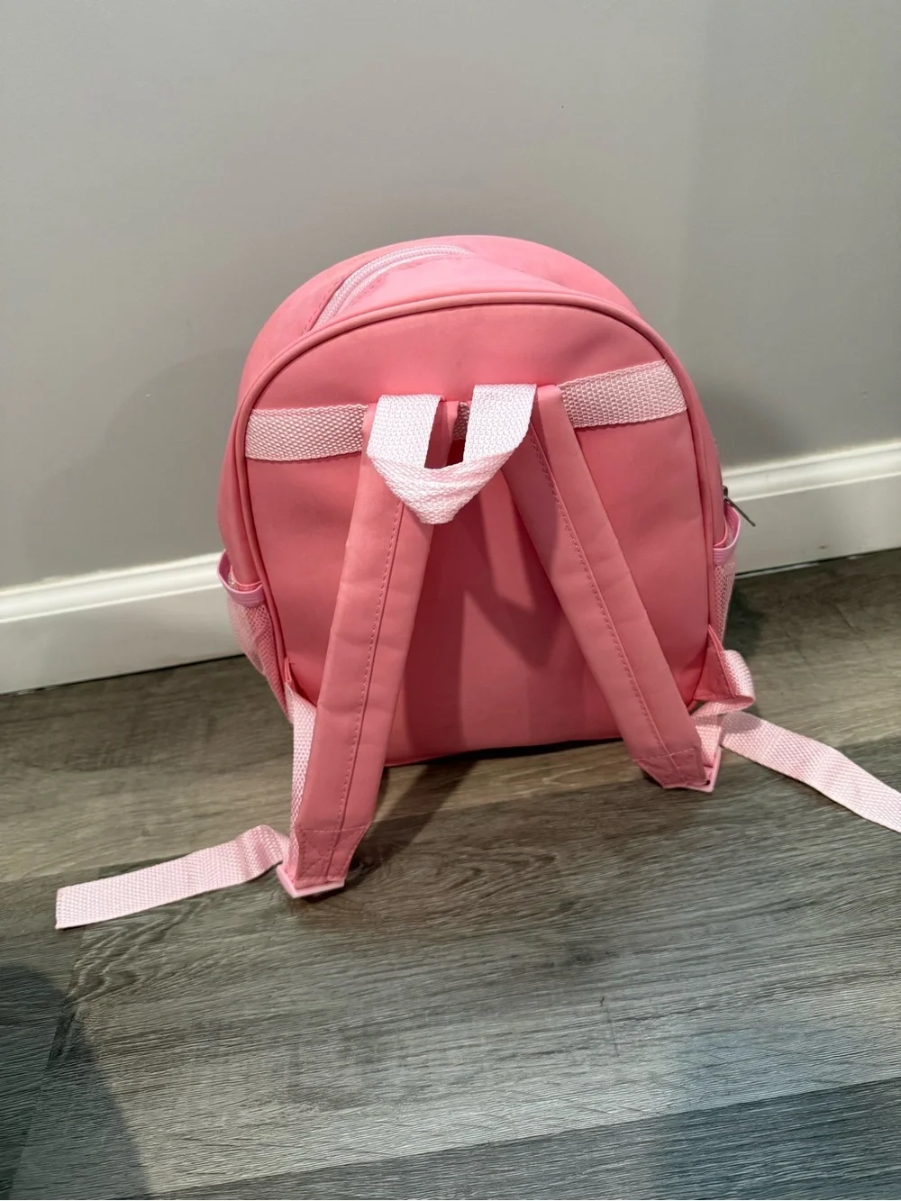 Othr Pink Quilted Kids Backpack with Sequin Ballerina